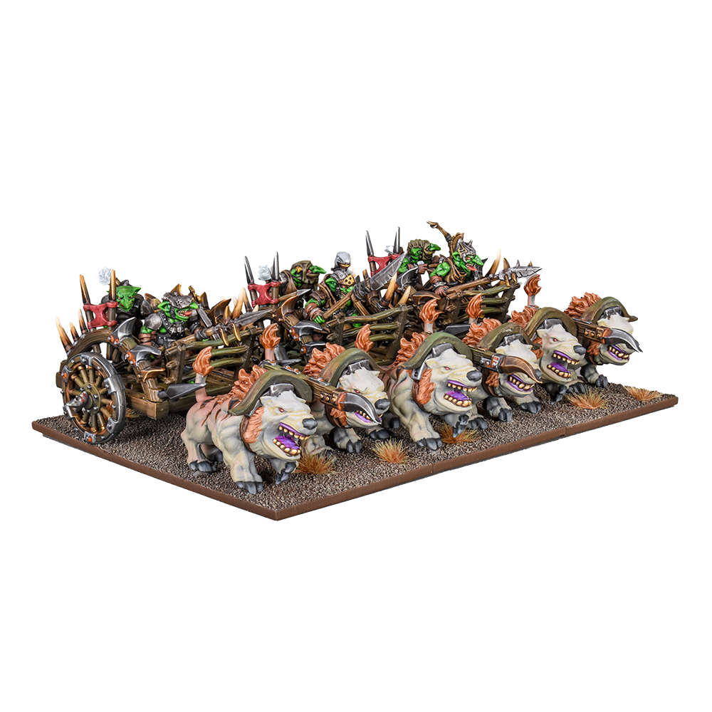 Kings of War: Goblin Chariots/Mincer Mob 