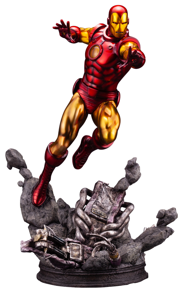 Kotobukiya: Marvel Universe Series: 1/6 Iron Man Avengers Fine Art Statue  