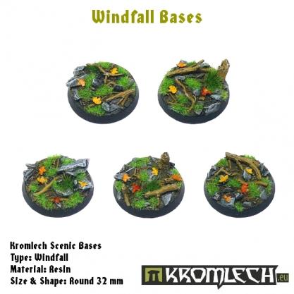 Kromlech Bases: Windfall- Round 32mm 