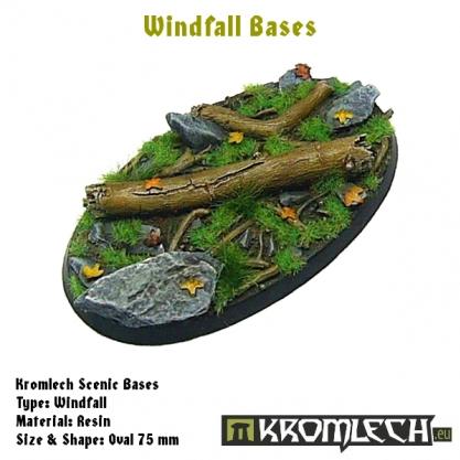 Kromlech Bases: Windfall- Oval 75mm 