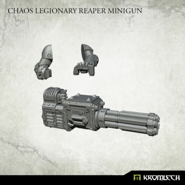 Kromlech Conversion Bitz: Chaos Legionary Reaper Minigun 