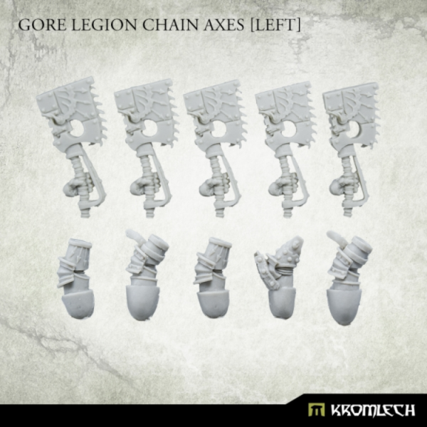Kromlech Conversion Bitz: Gore Legion Chain Axes [Left] 