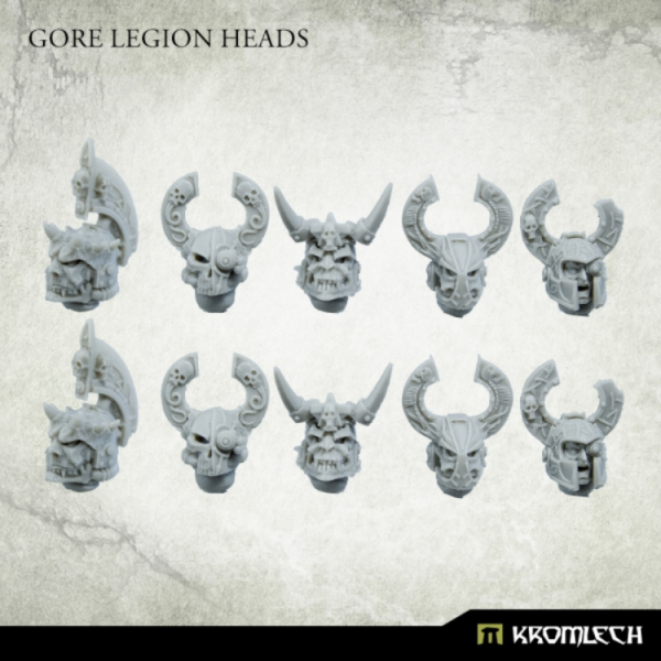 Kromlech Conversion Bitz: Gore Legion Heads 