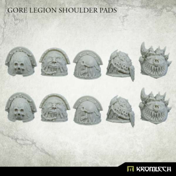 Kromlech Conversion Bitz: Gore Legion Shoulder Pads 
