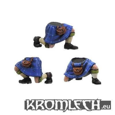 Kromlech Conversion Bitz: Highlanders Kneeling Legs (6) 
