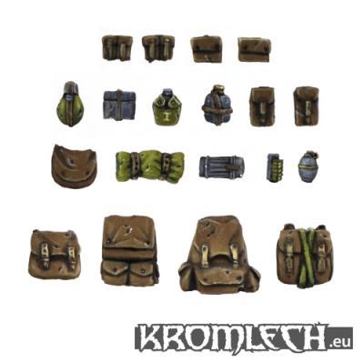 Kromlech Conversion Bitz: Militia Backpacks & Pouches 