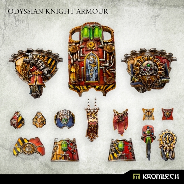 Kromlech Conversion Bitz: Odyssian Knight Armour 