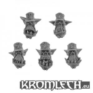 Kromlech Conversion Bitz: Orc "Afrika Korps" Heads (10) 