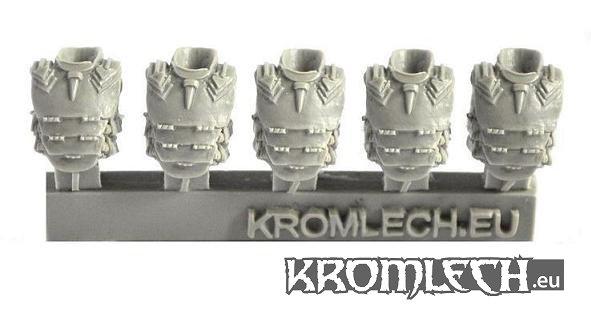 Kromlech Conversion Bitz: Orc Armoured Torsos (6) 
