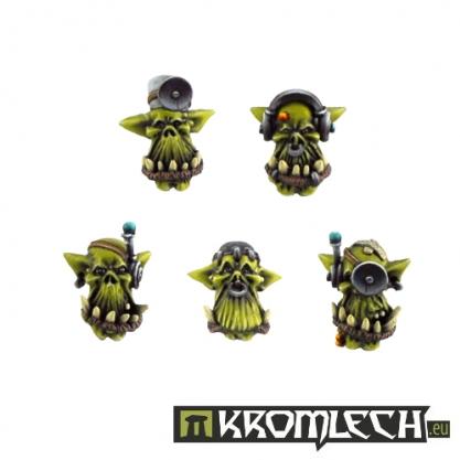 Kromlech Conversion Bitz: Orc Doctor Heads (10) 