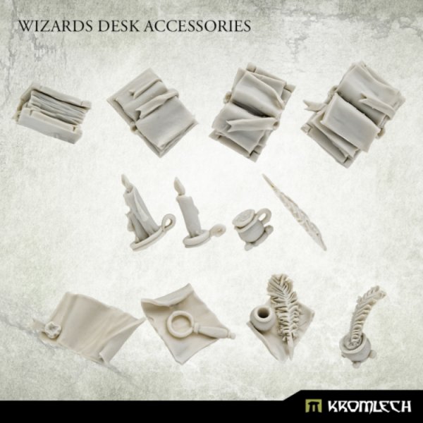 Kromlech Conversion Bitz: Wizards Desk Accessories  
