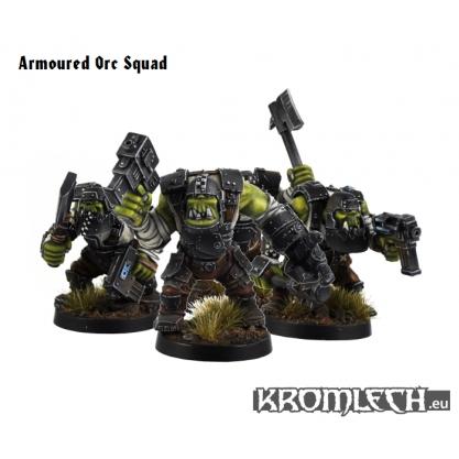 Kromlech Miniatures: Armored Orc Assault Squad (10) 