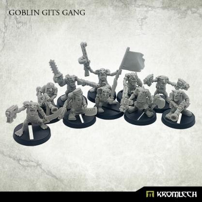 Kromlech Miniatures: Goblin Gits Gang 