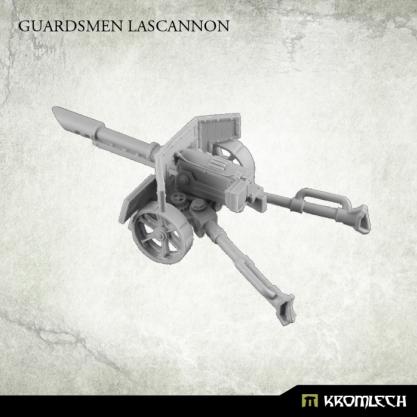 Kromlech Miniatures: Guardsmen Lascannon 