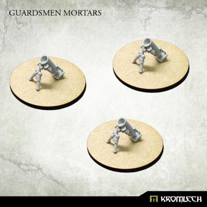 Kromlech Miniatures: Guardsmen Mortars 