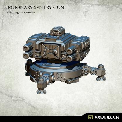 Kromlech Miniatures: Legionary- Heavy Weapon Platform: Twin Magma Cannon 
