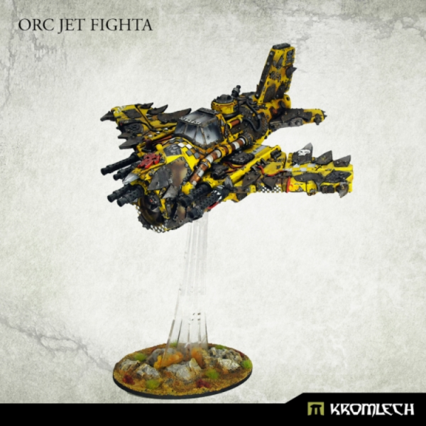 Kromlech Miniatures: Orc Jet Fighta 