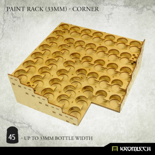 Kromlech: Paint Rack (33mm) - Corner 