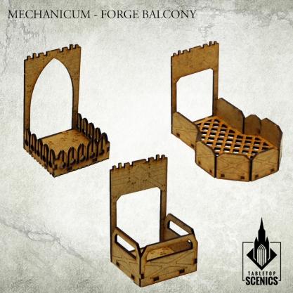 Kromlech Tabletop Scenics: Mechanicum- Forge Balcony 