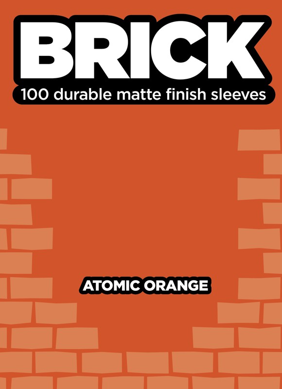Legion: BRICK Sleeves: Atomic Orange 