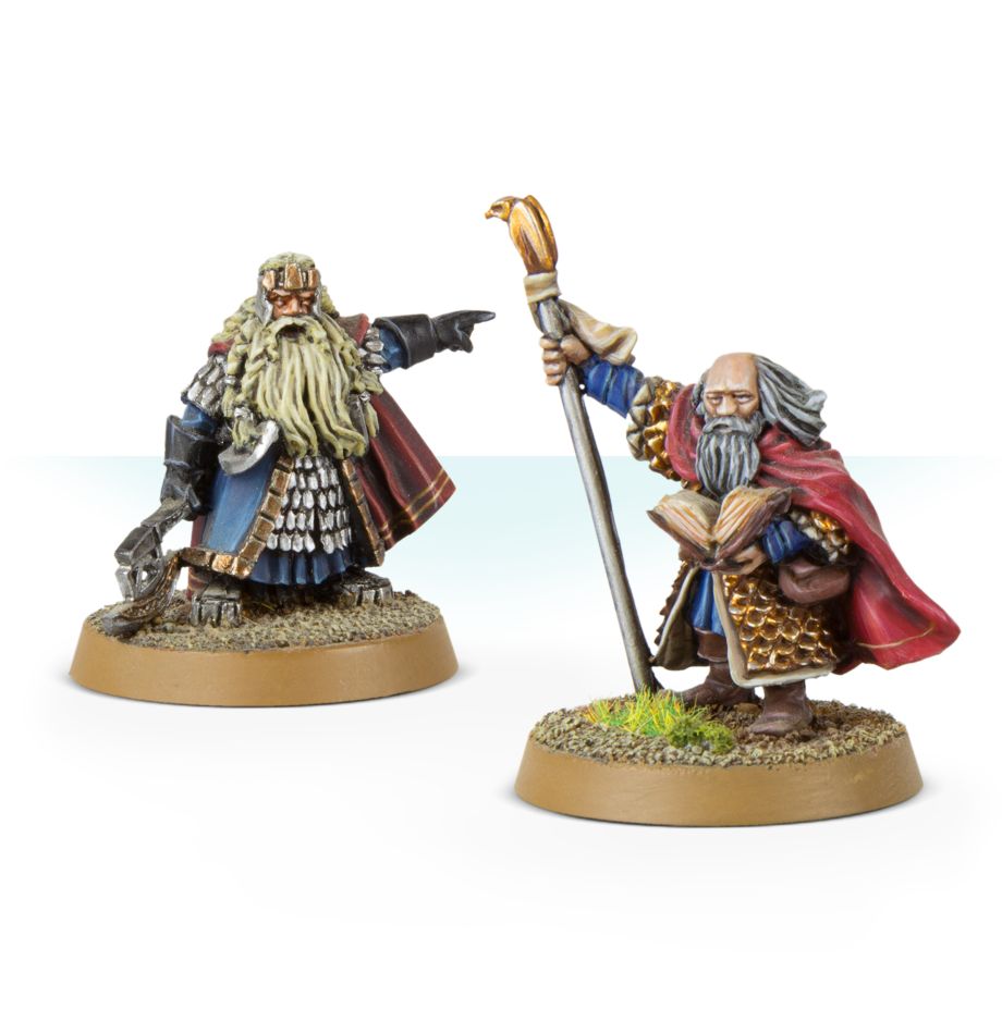 Lord Of The Rings: Balin King of Moria and Floi Stonehand 