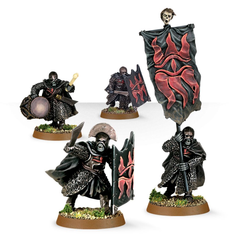 Lord Of The Rings: Black Guard of Barad-dûr Commanders 