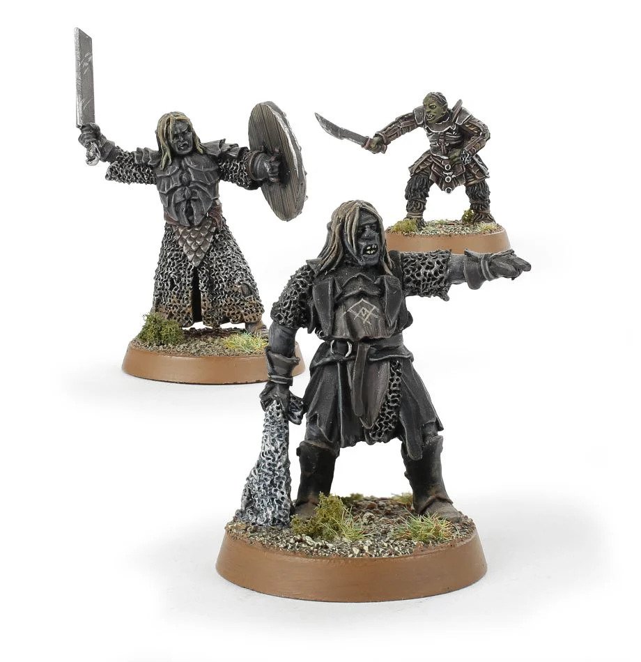 Lord Of The Rings: Gorbag & Shagrat [3 Miniatures] 