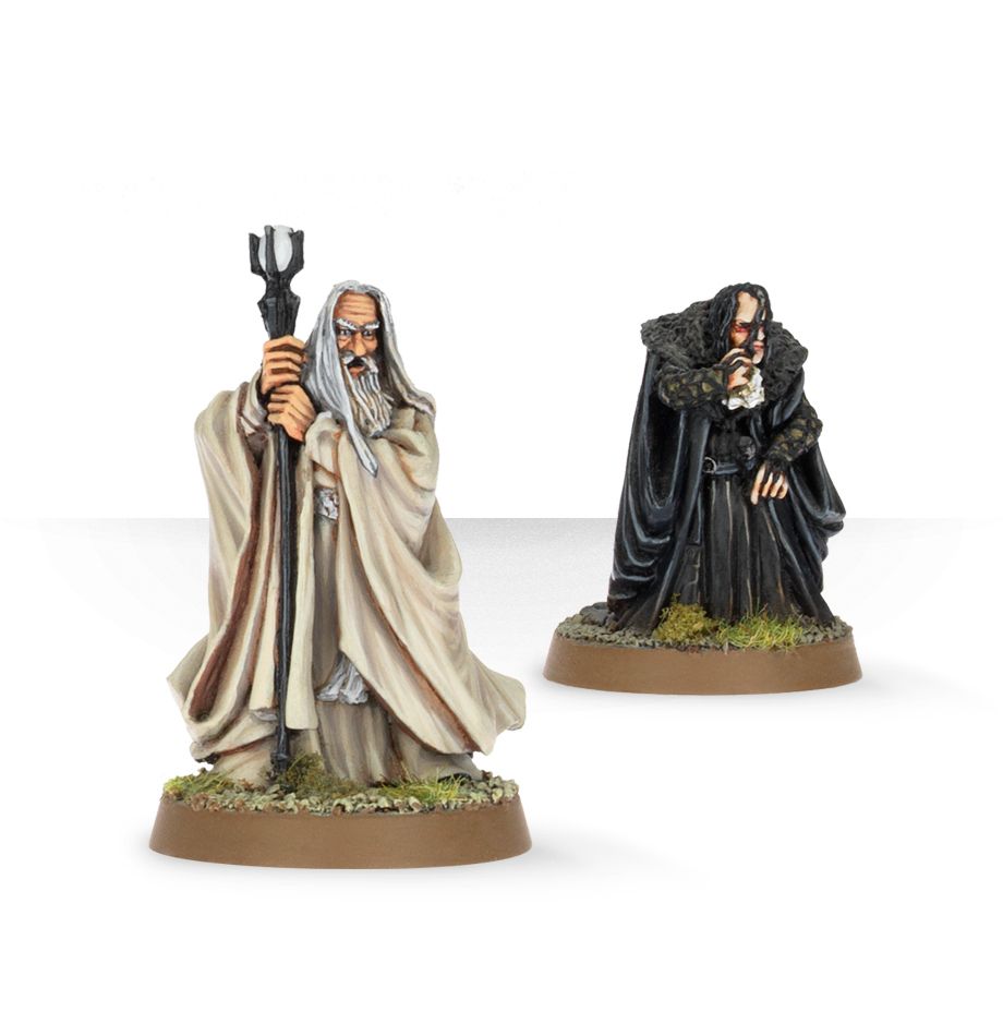 Lord Of The Rings: Saruman the White & Gríma Wormtongue 