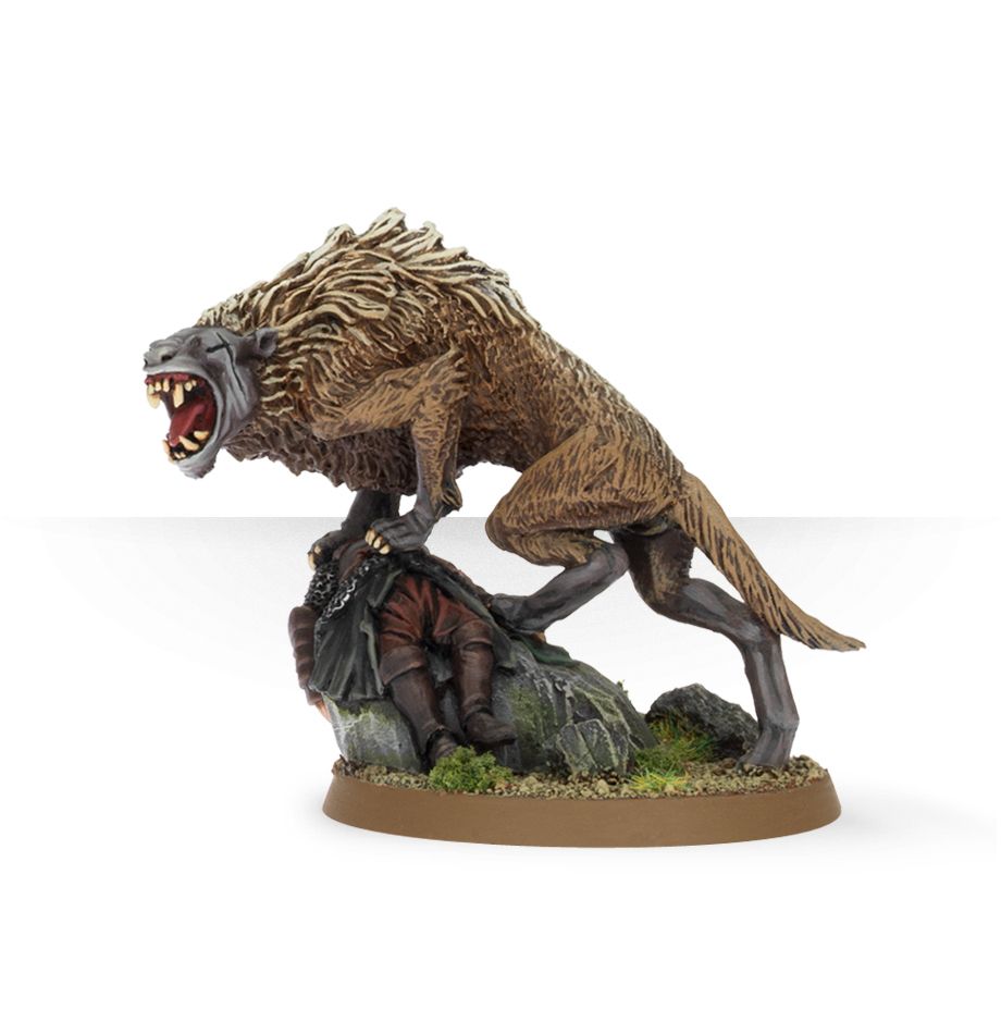 Lord Of The Rings: Wild Warg Chieftain 