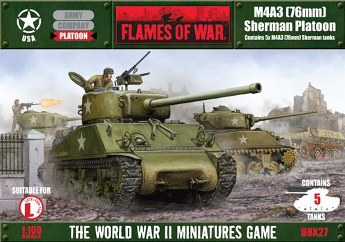 Flames of War: USA: M4A3 (76mm) Sherman 
