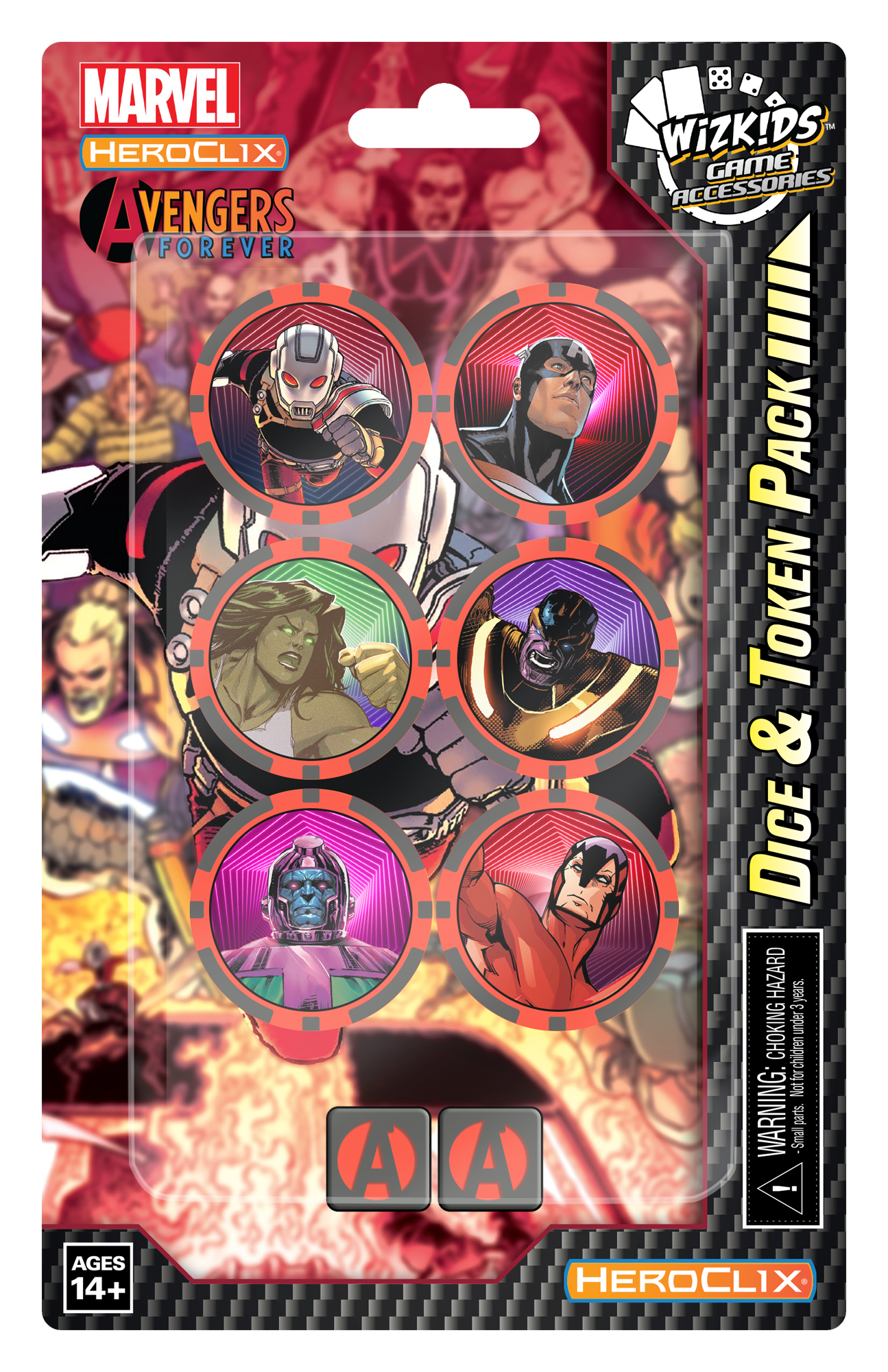 Heroclix: Avengers Forever Ant-Man Dice / Token Pack  