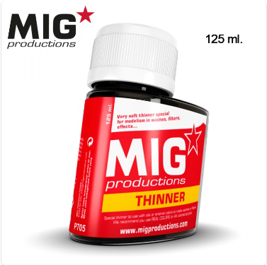 MIG Productions: THINNER for WASHES (125 ml)  