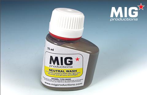 MIG Productions: (Washes & Effects) NEUTRAL WASH (75ml)  