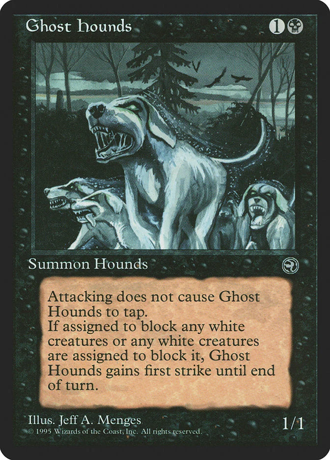 MTG: Homelands: (49) Ghost Hounds 