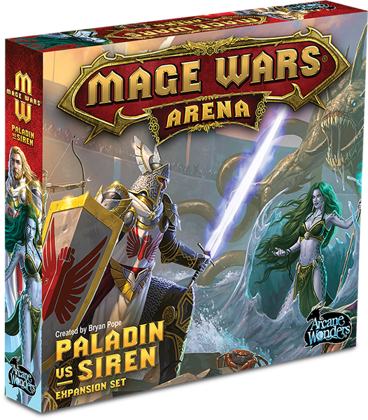 Mage Wars Arena: PALADIN VS. SIREN 