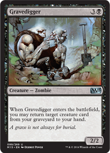 Magic 2015 Core Set 099: Gravedigger 