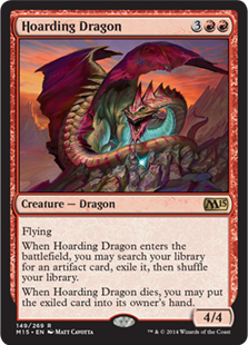 Magic 2015 Core Set 149: Hoarding Dragon - Foil 