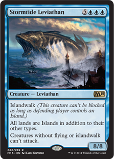 Magic 2015 Core Set 080: Stormtide Leviathan 