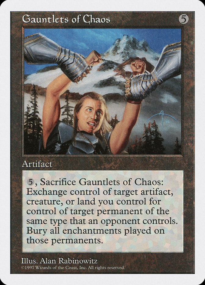Magic: 5th Edition 373: Gauntlets of Chaos 