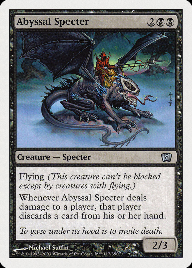 Magic: 8th Edition 117: Abyssal Specter 