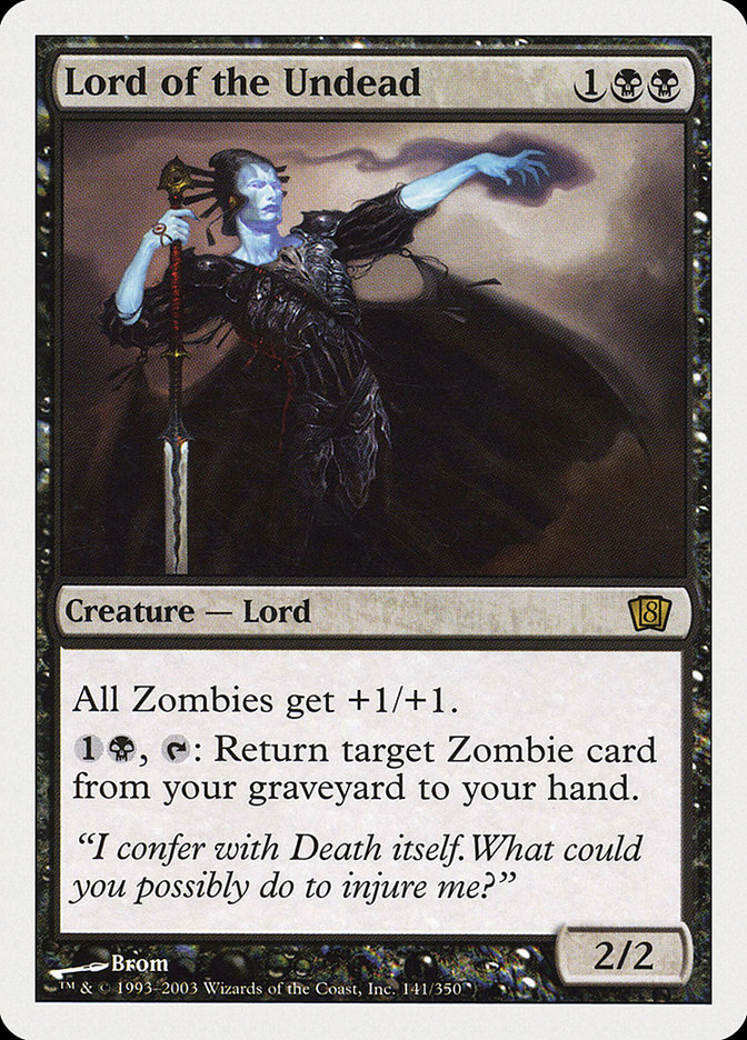 Magic: 8th Edition 141: Lord of the Undead 