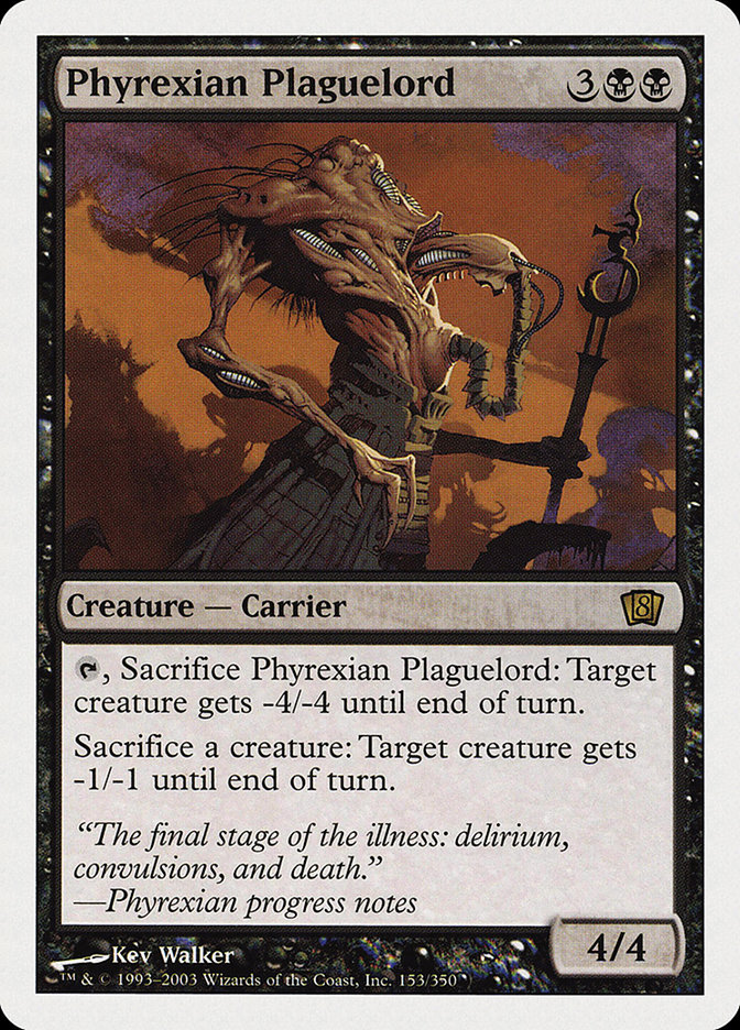 Magic: 8th Edition 153: Phyrexian Plaguelord 