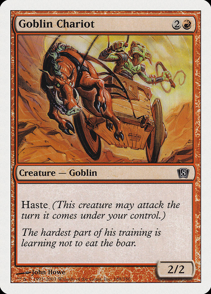 Magic: 8th Edition 188: Goblin Chariot 