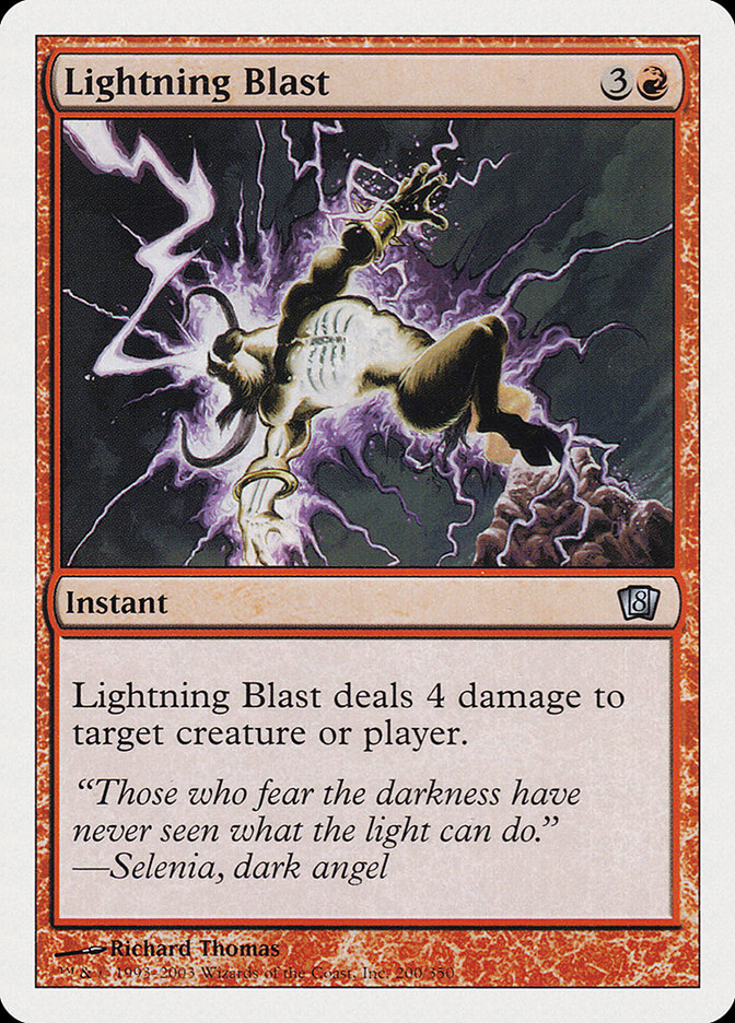 Magic: 8th Edition 200: Lightning Blast 