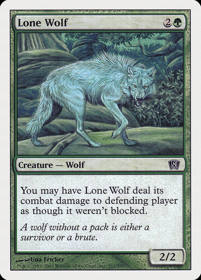 Magic: 8th Edition 262: Lone Wolf 