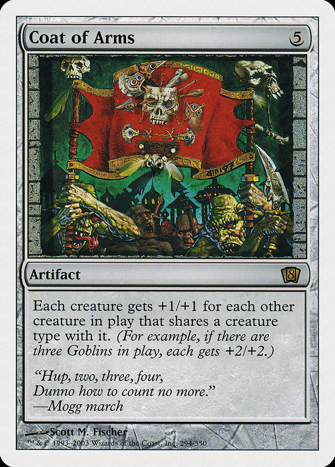 Magic: 8th Edition 294: Coat of Arms 