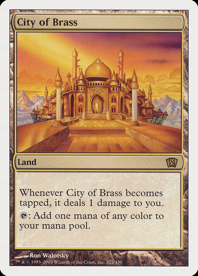 Magic: 8th Edition 322: City of Brass 