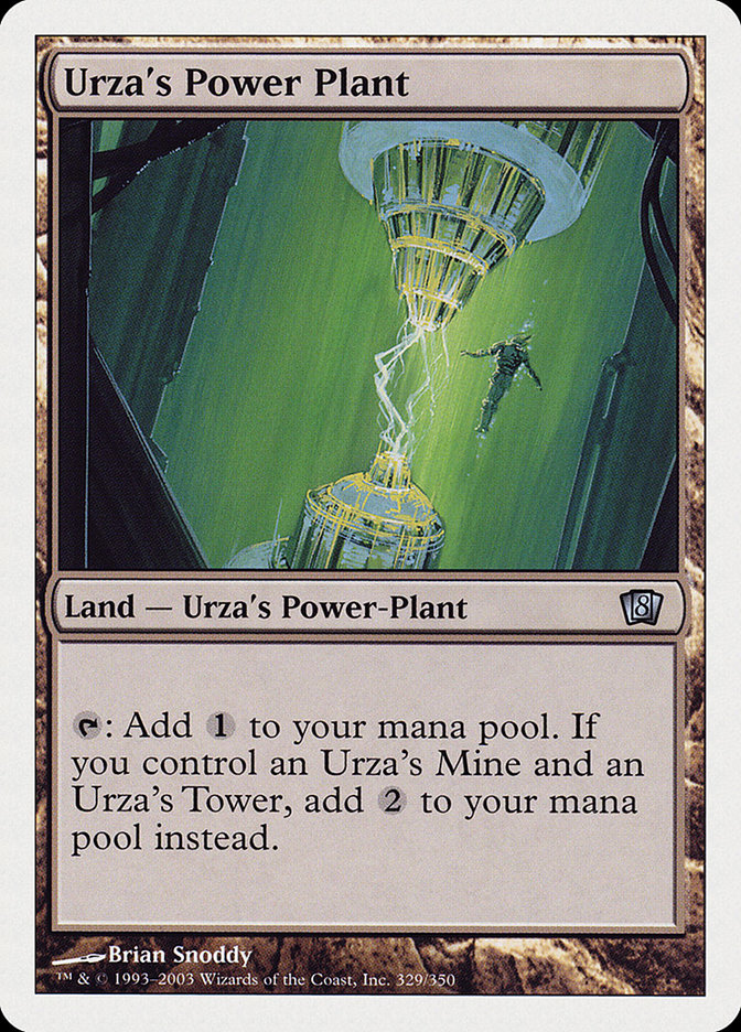 Magic: 8th Edition 329: Urzas Power Plant 