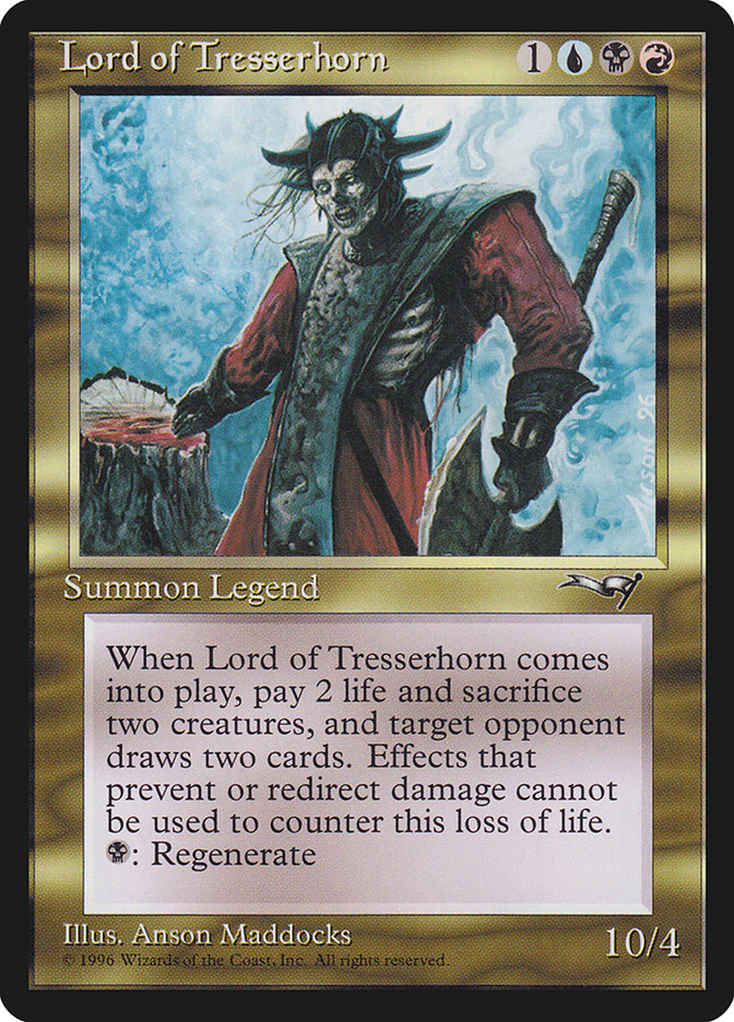MTG: Alliances 112: Lord of Tresserhorn 
