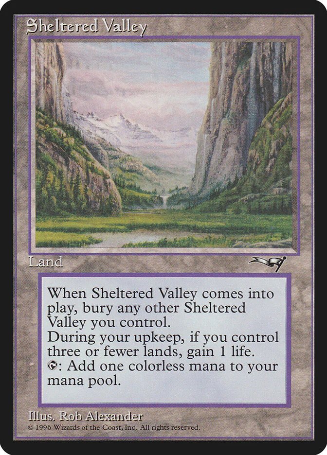 Magic: Alliances 142: Sheltered Valley 